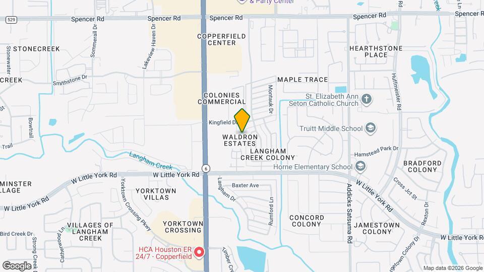 15507 Waldron Cir Map and Location Details