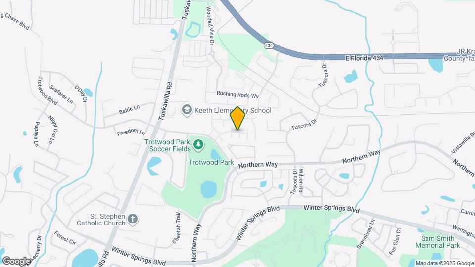 600 Casa Park Cir Map and Location Details