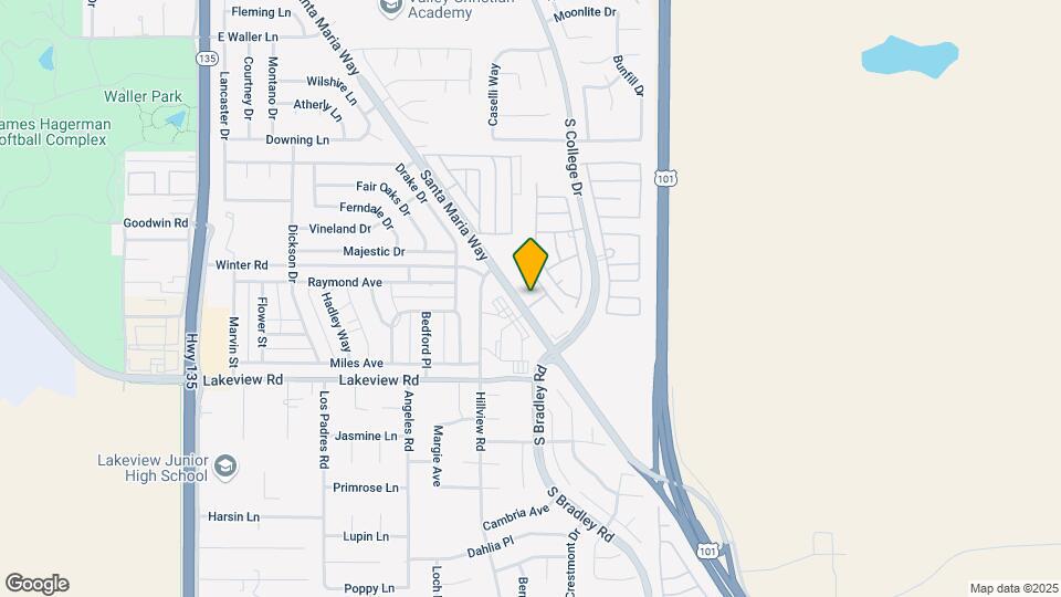 3420 Santa Maria Way, Unit Quail meadows Map and Location Details