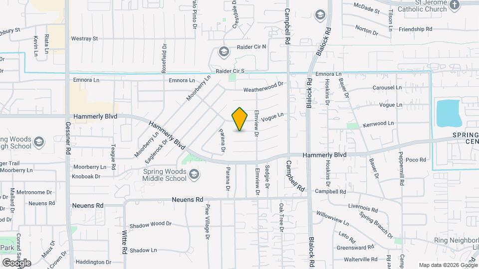 9627 Vilven Ln Map and Location Details