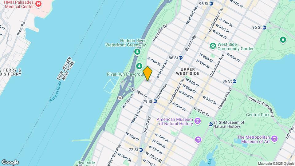 312 W 81st St Map and Location Details