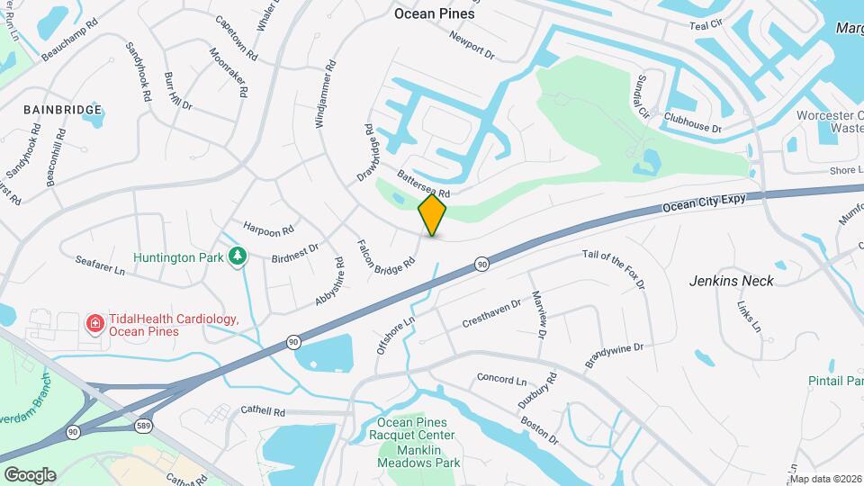 196 Windjammer Rd Map and Location Details