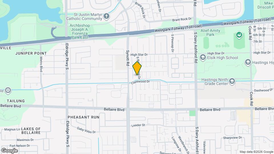 6518 S Briar Bayou Dr Map and Location Details