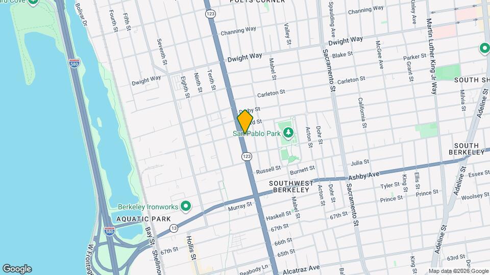 2747 San Pablo Ave Mapa y Detalles de la Ubicación