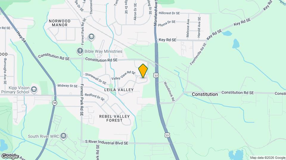 1144 Regis Rd SE Map and Location Details