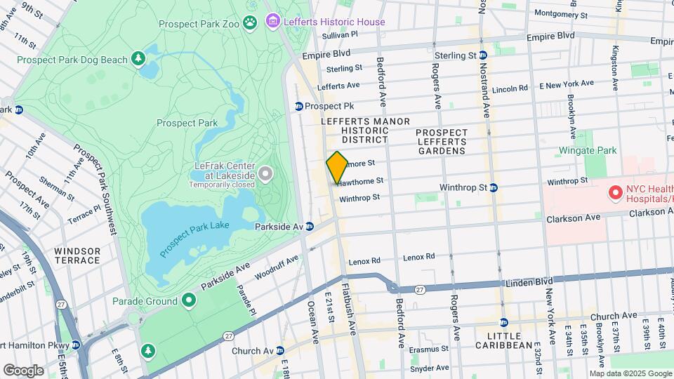 665 Flatbush Ave Map and Location Details
