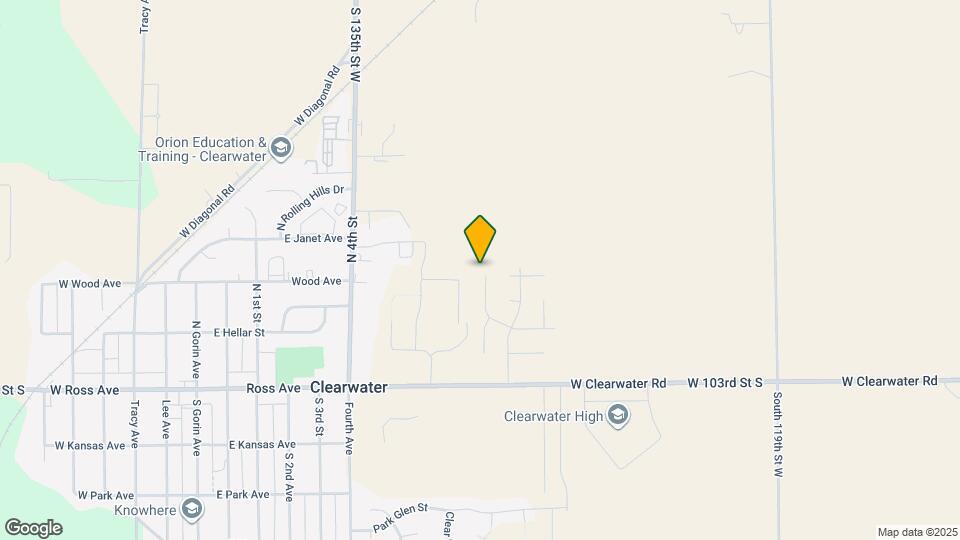 1107 E Red River Cir Map and Location Details