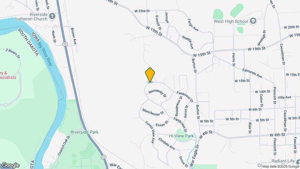 4200 Fieldcrest Dr Map and Location Details