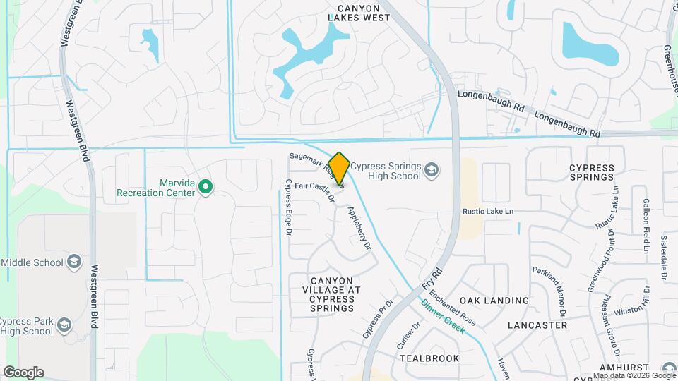 7715 Sagemark Ridge Dr Mapa y Detalles de la Ubicación