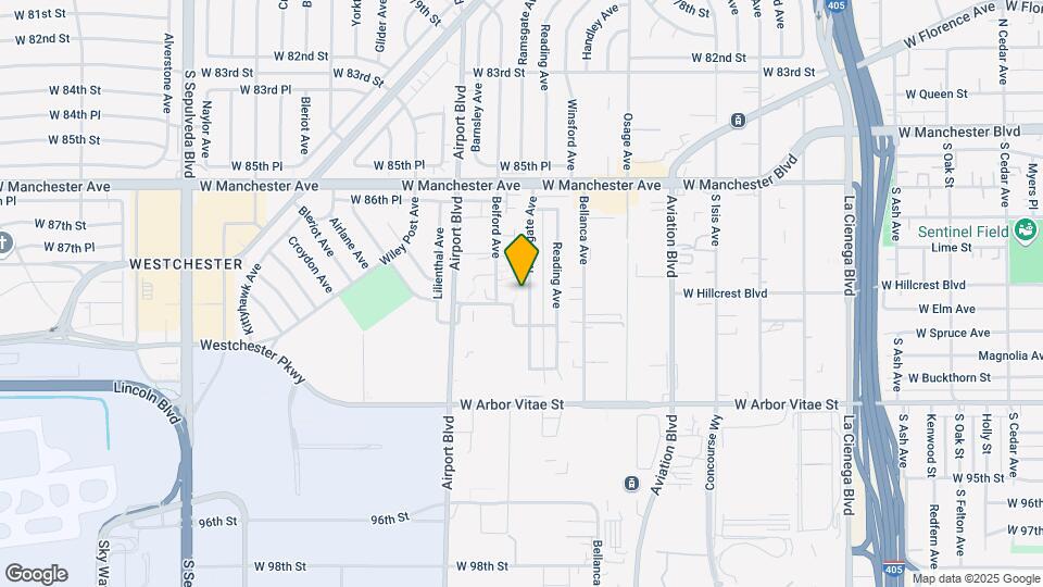 8907 Ramsgate Ave Map and Location Details