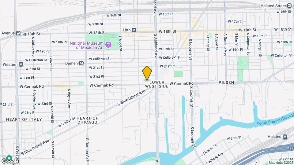 1634 Cermak Rd Map and Location Details