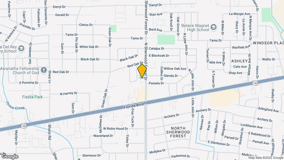 Towne Oaks Mapa y Detalles de la Ubicación