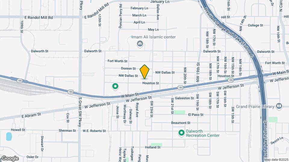 2318 Houston St Map and Location Details