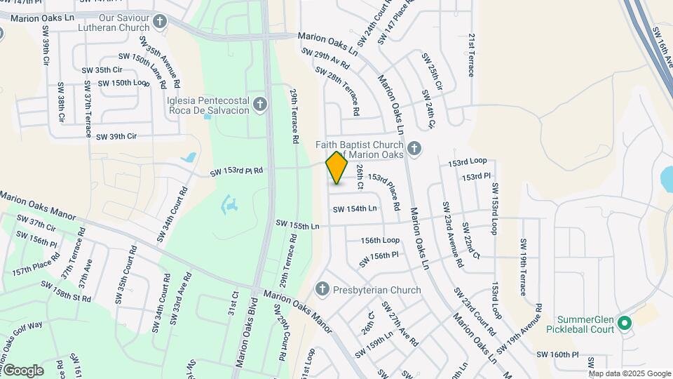 2757 SW 154th Place Rd Map and Location Details