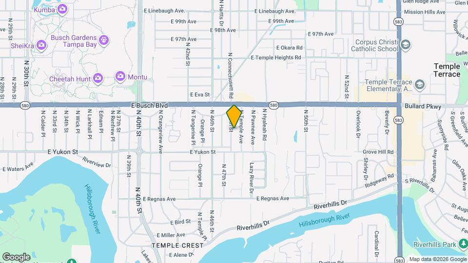 8723 N 48th St Map and Location Details