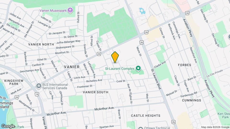 655 Donat St Map and Location Details