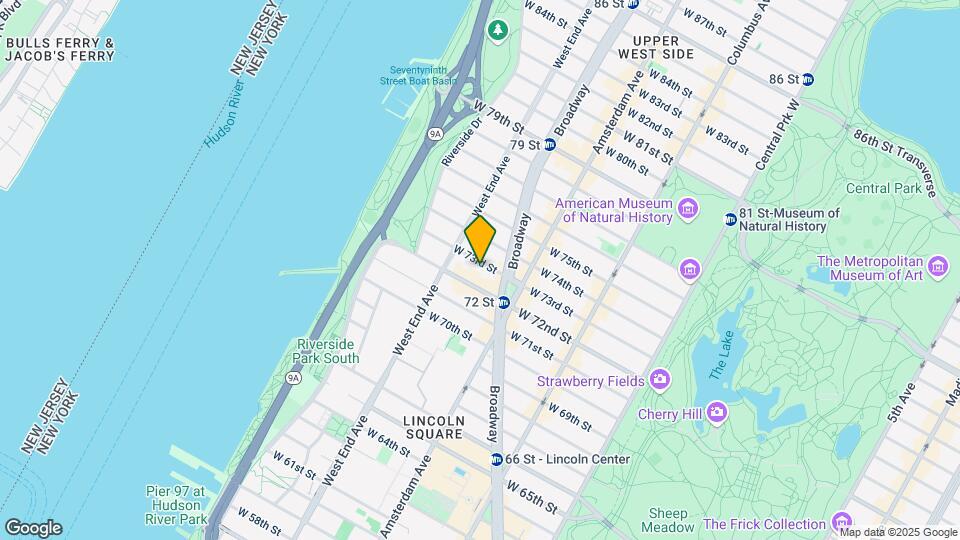 246 W 73rd St Map and Location Details