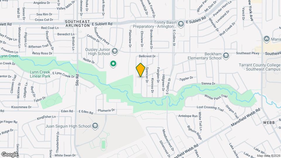 6602 Sandgate Dr Map and Location Details