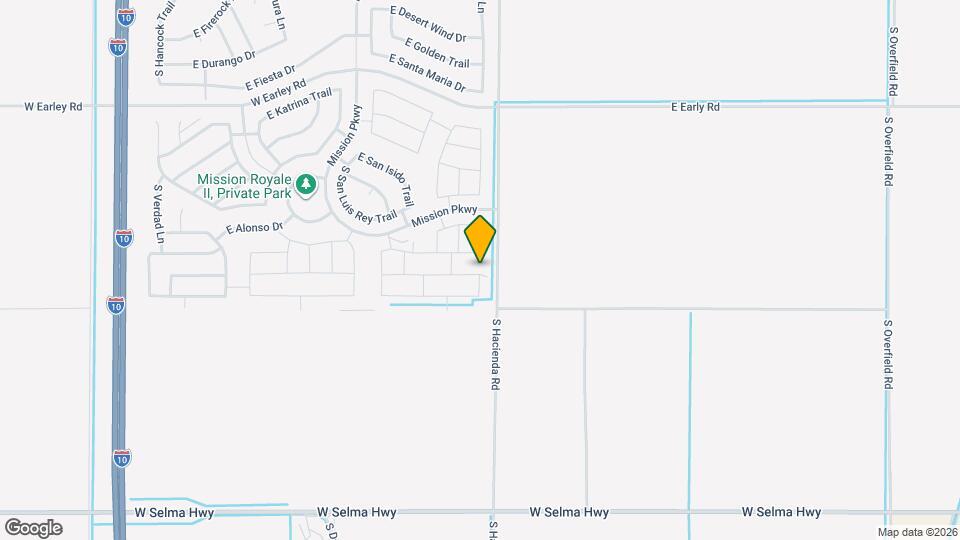 2684 E San Miguel Dr Map and Location Details