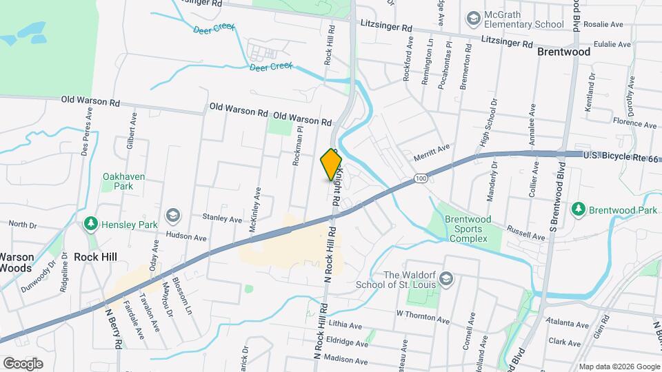 1032 Charleville Ave Map and Location Details