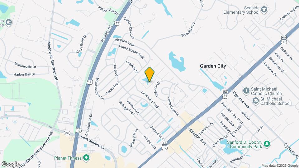 651 Woodmoor Dr Map and Location Details