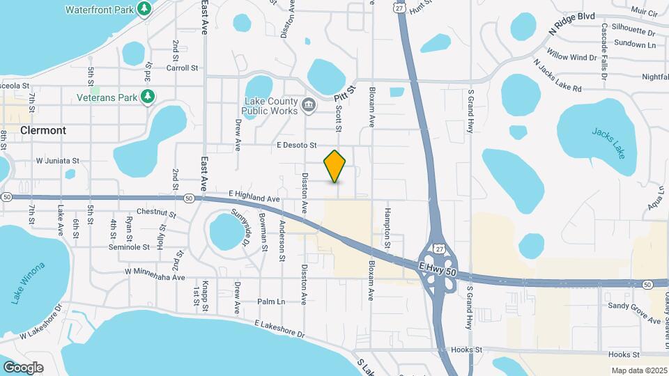 1030 Scott St Map and Location Details