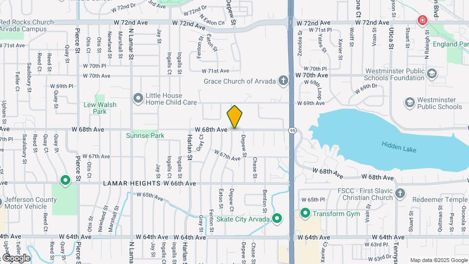 6798 Eaton St Map and Location Details