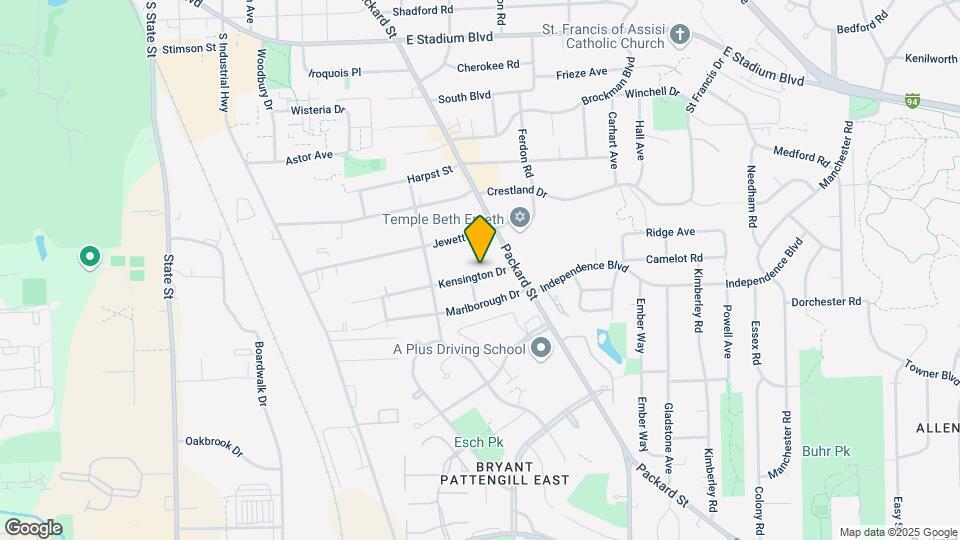1515 Kensington Dr, Unit 1 Map and Location Details