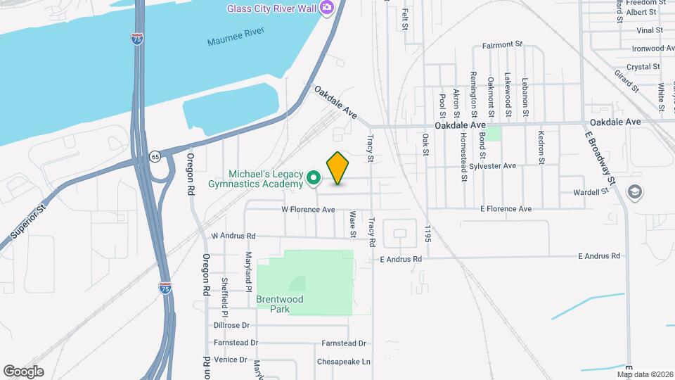 154 W Plumer St Mapa y Detalles de la Ubicación