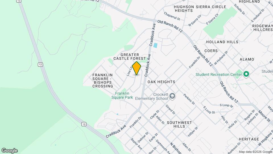 1917 Nevada St Map and Location Details