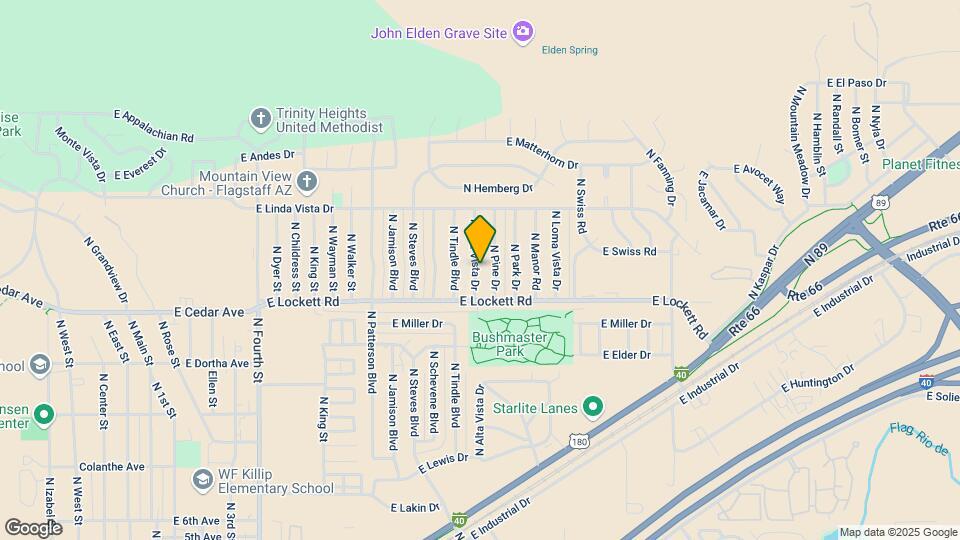 3302 N Alta Vista Dr Map and Location Details