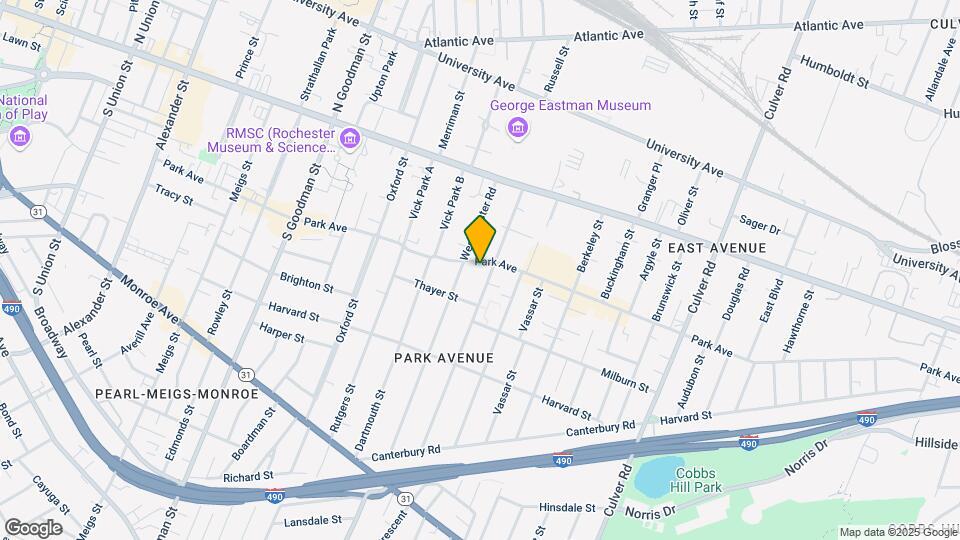 517 Park Ave Map and Location Details