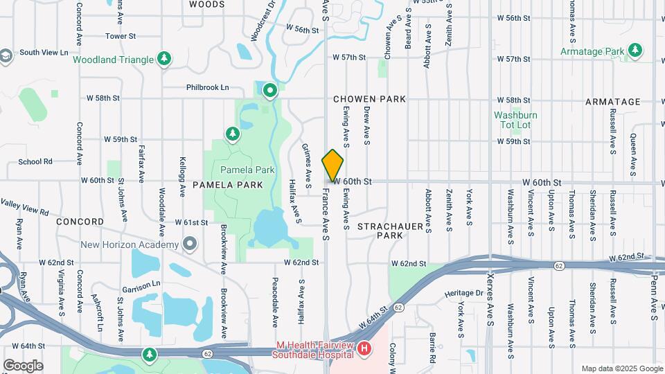 3813 W 60th St Map and Location Details
