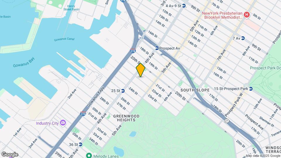 195 22nd St Mapa y Detalles de la Ubicación