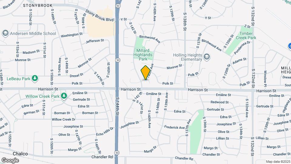 6811 S 140th Ave Map and Location Details