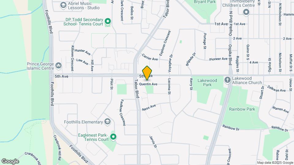 4280 Quentin Ave Map and Location Details