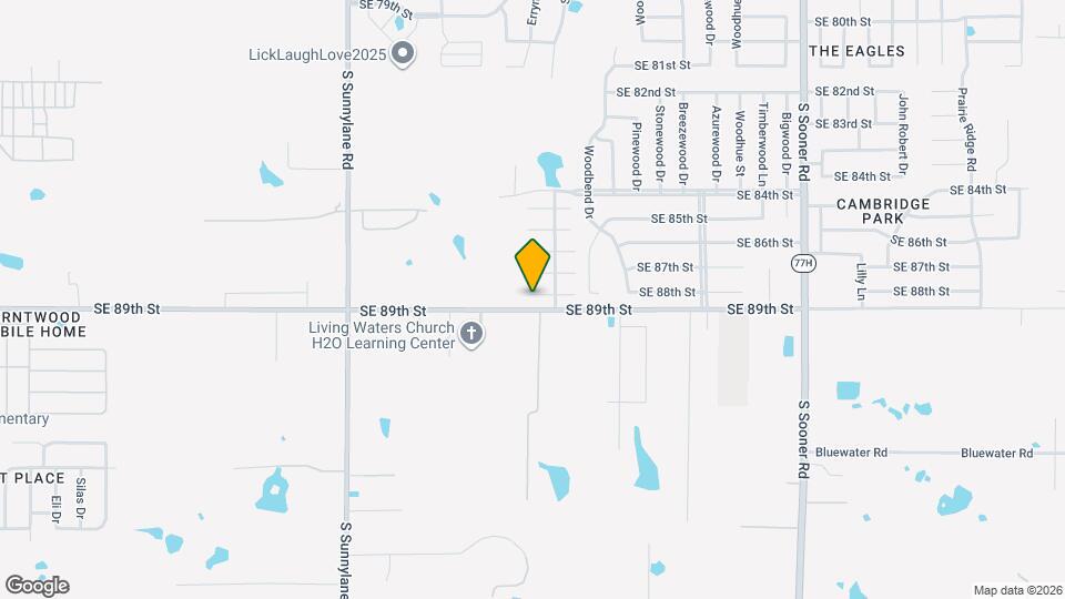 4812 SE 89th Terrace Map and Location Details