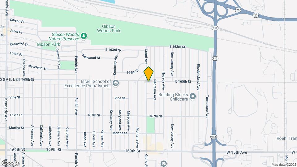 3610-3620 165th St Map and Location Details