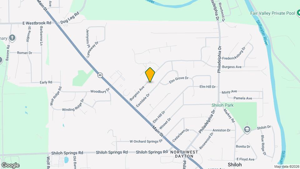 132 Burgess Ave Map and Location Details