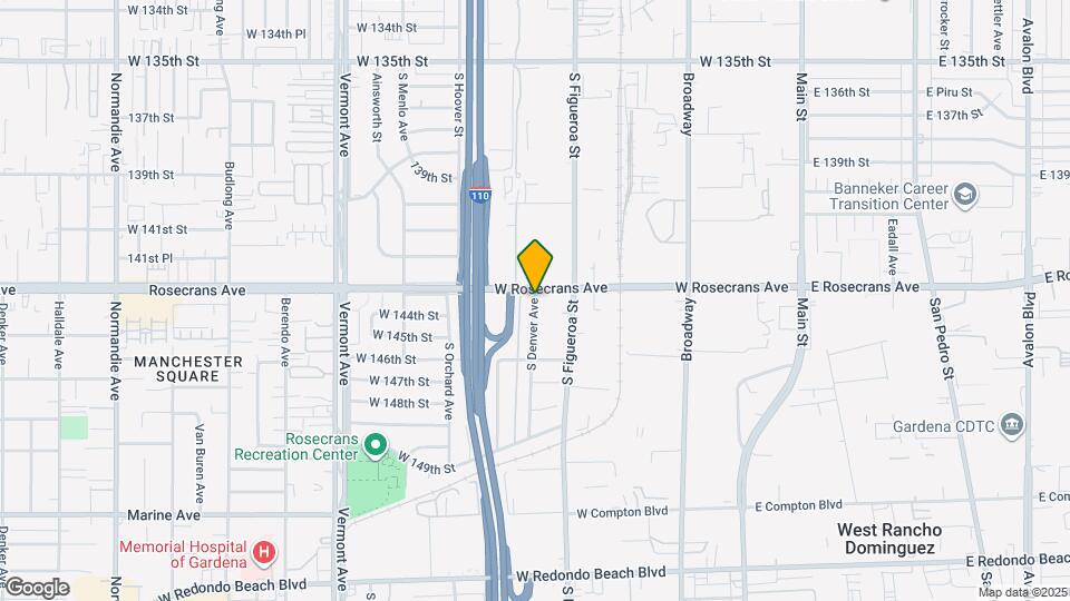 14302 S Denver Ave Map and Location Details