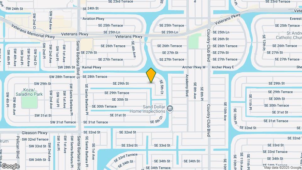 502 SE 29th St Map and Location Details