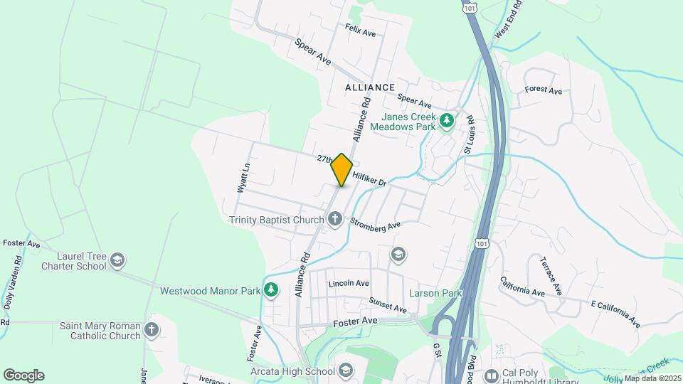 2550 Alliance Rd Map and Location Details