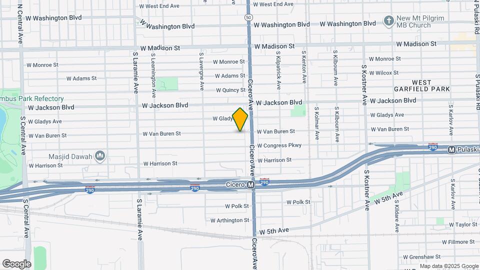 4827 W Van Buren St Map and Location Details