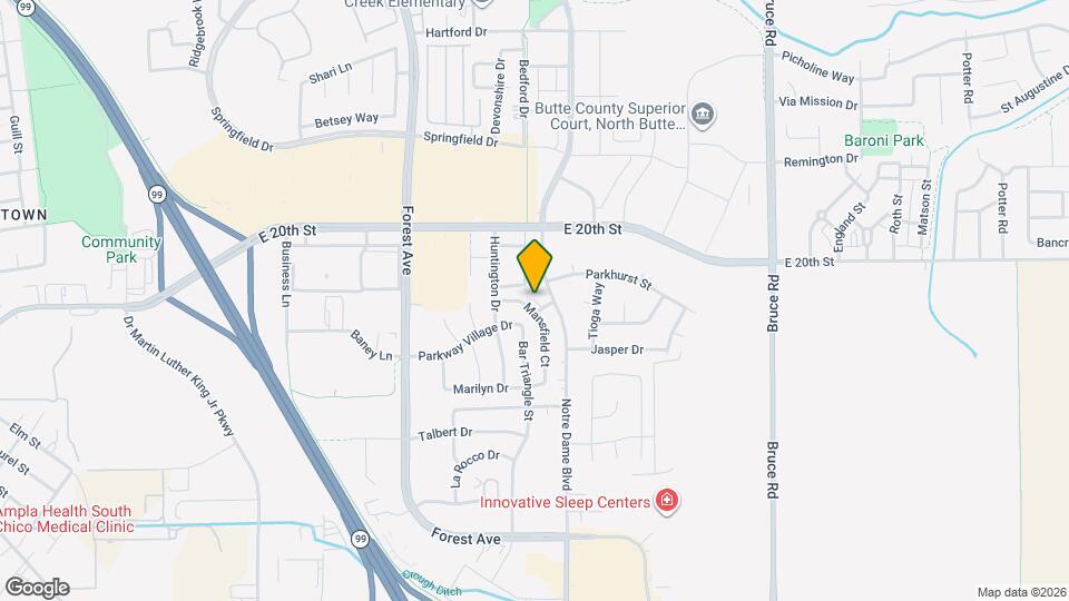 3 Carson St, Unit 1 Map and Location Details