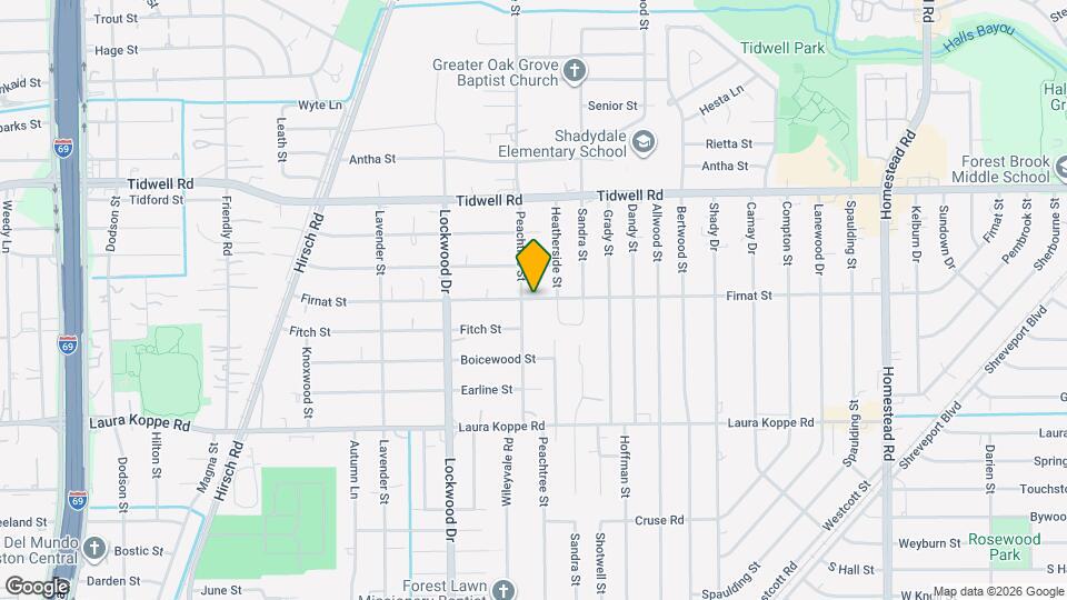 5206 Firnat St Map and Location Details