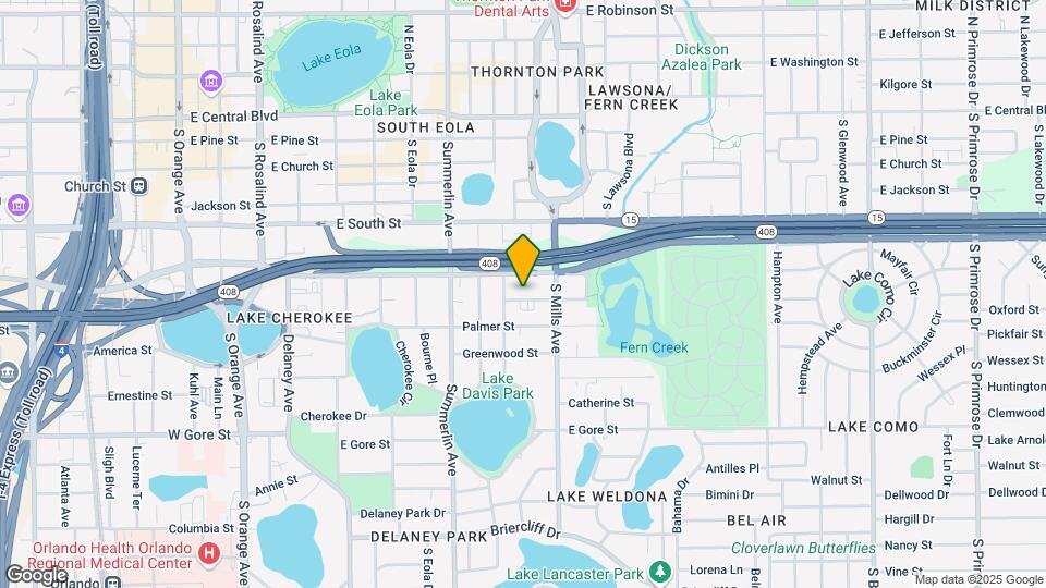 1017 Elmwood St Map and Location Details