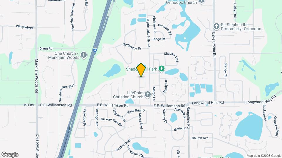 1343 N Marcy Dr Map and Location Details