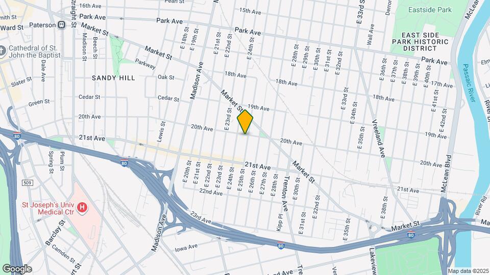 416 20th Ave Mapa y Detalles de la Ubicación