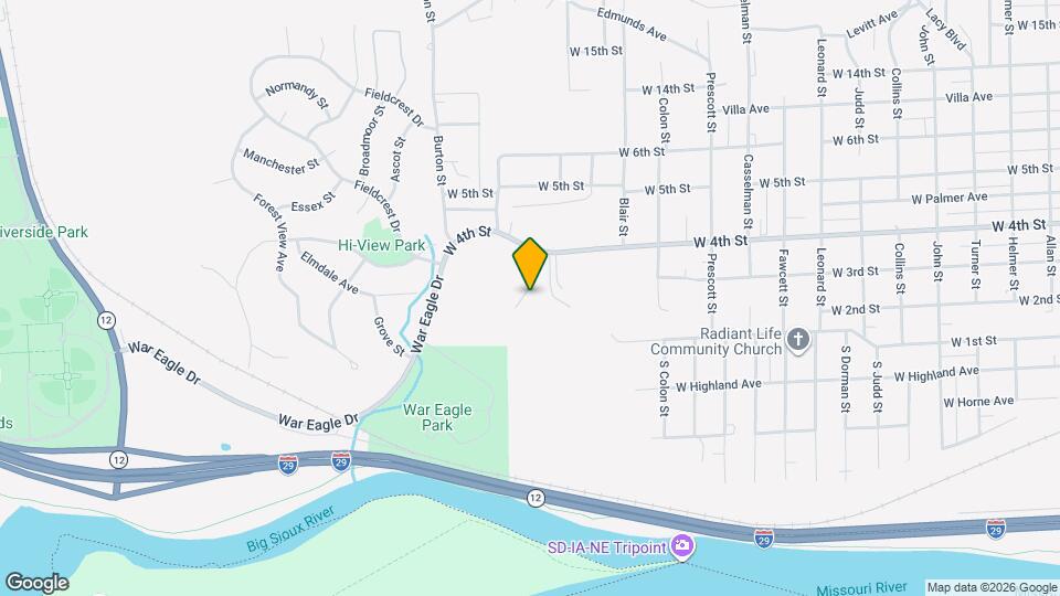 The Sanctuary Apartments Map and Location Details