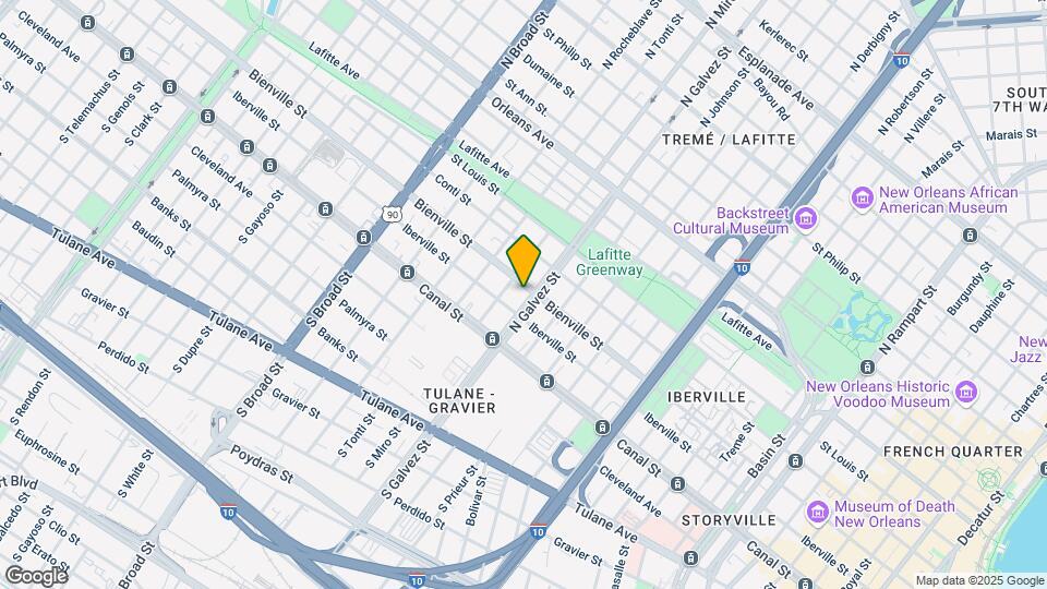 2210 Bienville Ave Map and Location Details